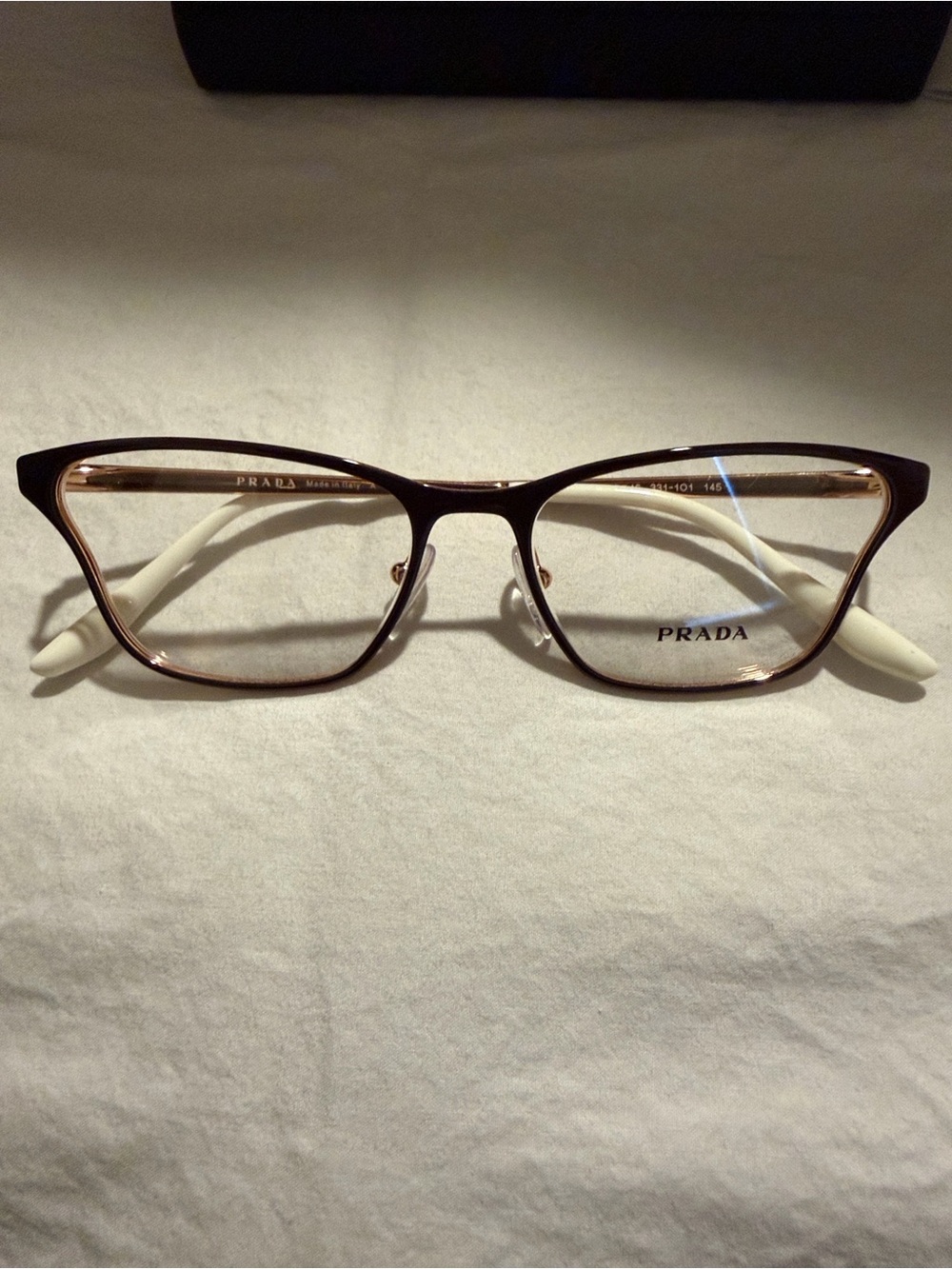 New! Prada 60XV-3311O1 Women’s Eyeglasses with Demo Lenses